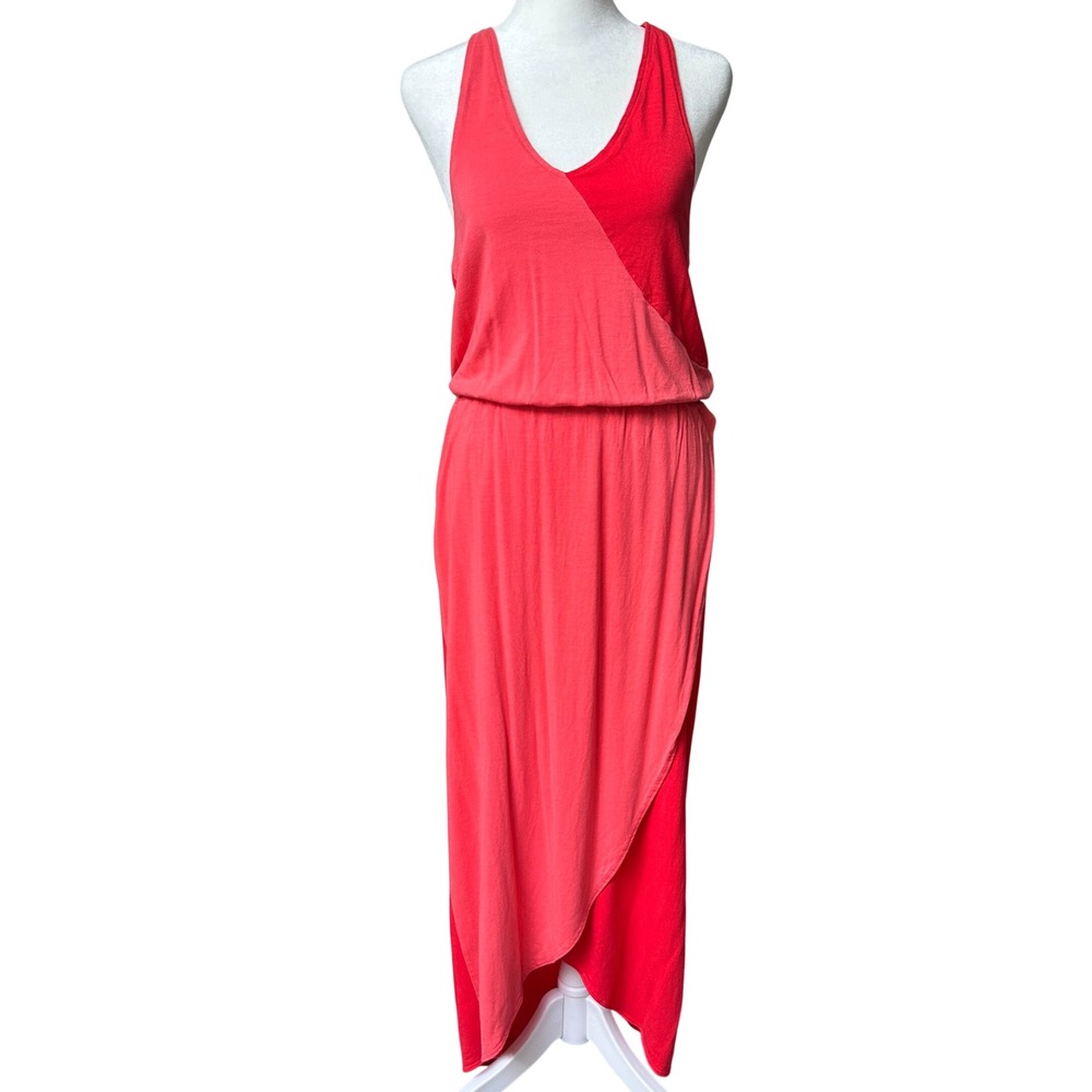 Mossimo Colorblock Maxi Dress Womens Size MED Braided Straps